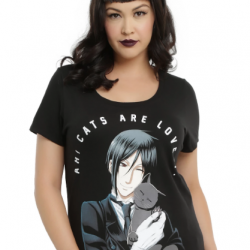 black butler sebastian cats